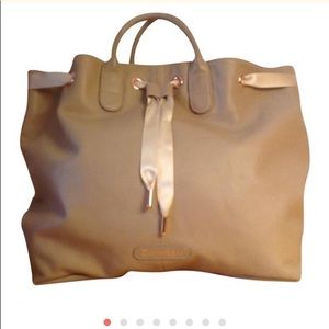 Repetto Bag in Tan & Rose Gold